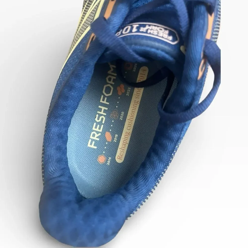 New Balance Women's Navy and Peach Athletic Shoes - Picture 4 of 9